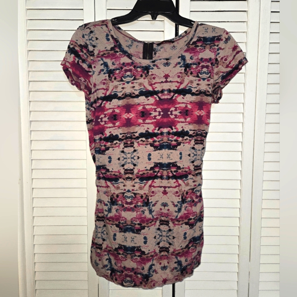 Sofia Vergara Women's S - M Abstract Print Top